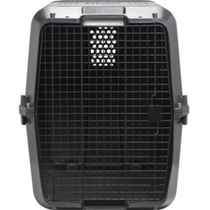 Переноска Gateway Gian с металлической дверцей, 100*66,5*80см (до 40кг) черная-1