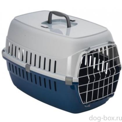 Переноска Roadrunner с металлической дверцей, 55,9 x 36,9 x 34,9 см, черничный-0