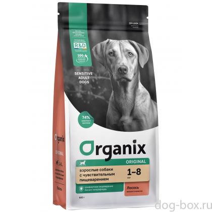 Сухой корм для взрослых собак с лососем, фруктами и овощами для чувствительного пищеварения (Adult Sensitive Dog Salmon), 0.8кг Сухой корм для взрослых собак с лососем, фруктами и овощами для чувствительного пищеварения (Adult Sensitive Dog Salmon), 0.8кг-0