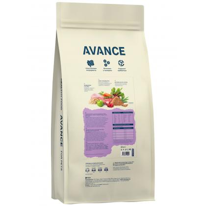 Полнорационный сухой корм для взрослых собак крупных пород с ягненком, индейкой и бурым рисом (Maxi Adult), 10кг-1