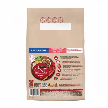 Корм для взрослых собак мелких и карликовых пород, с высоким содержанием говядины и с рисом, 3кг Корм для взрослых собак мелких и карликовых пород, с высоким содержанием говядины и с рисом, 3кг-2