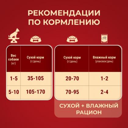 Корм для взрослых собак мелких и карликовых пород, с высоким содержанием говядины и с рисом, 3кг Корм для взрослых собак мелких и карликовых пород, с высоким содержанием говядины и с рисом, 3кг-1