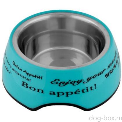 Миска "Глизе", зеленая, средняя, 0,85л-0