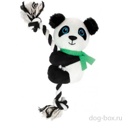 Игрушка для собак мягкая "Панда", 15,5/29см-0