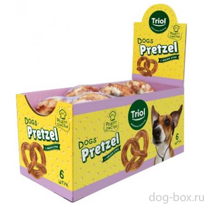 Лакомство для собак FUN FOOD "Крендель", (шоу-бокс 6шт.)-0