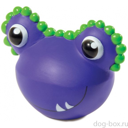 Игрушка "Дракоша" с пищалкой, для собак, винил, 11 см-0