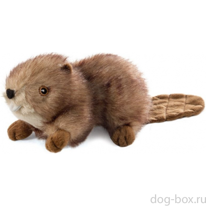 Игрушка для собак мягкая "Речной бобер", 30см-0