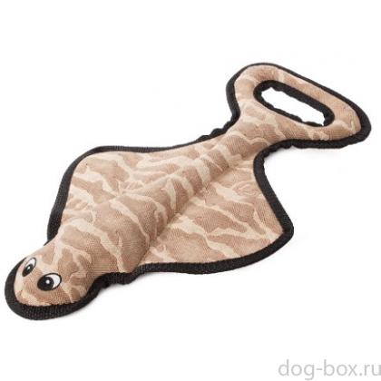 Игрушка для собак мягкая "Камбала", 34 см-0