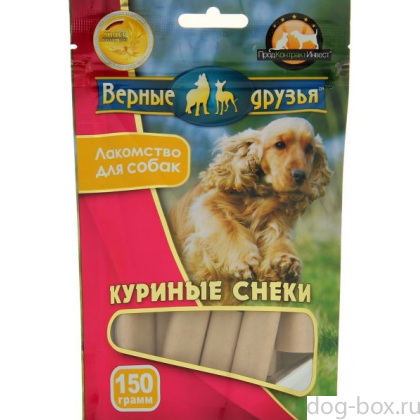 Лакомство "КУРИНЫЕ СНЕКИ" для собак-0