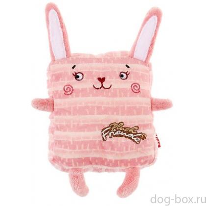 Игрушка для собак Кролик с пищалкой, серия PLUSH FRIENDZ (85013) 12 см-0