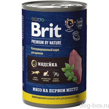 Premium by Nature консервы с индейкой для щенков всех пород-0