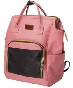 Рюкзак-переноска "Pet Fashion" для животных розовый, 30*20*43см
