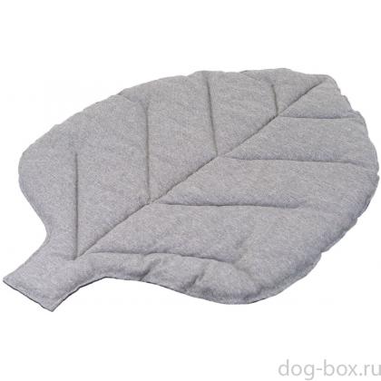 Дарэленд Подстилка фигурная стеганая NAVY 5, 94*69*3см (рогожка, синтепух) серая-0