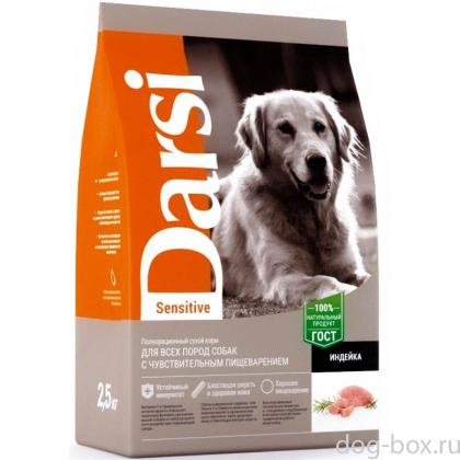 Сухой корм для собак всех пород, Sensitive Индейка-0