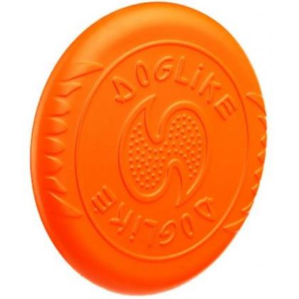 Диск для фрисби, для игры на воде и суше, оранжевый, для собак, ЭВА-1