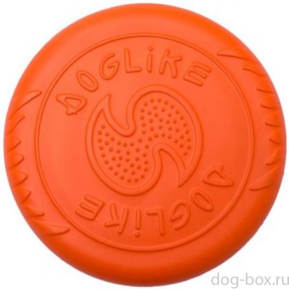 Диск для фрисби, для игры на воде и суше, оранжевый, для собак, ЭВА-0