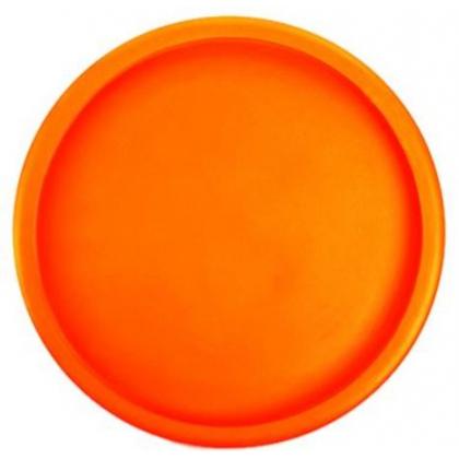 Диск для фрисби, для игры на воде и суше, оранжевый, для собак, ЭВА-2