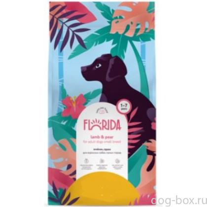 Сухой корм для взрослых собак малых пород с ягненком и грушей-0