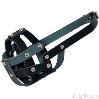 Намордник кожаный №0, 11*6,5*9см-0