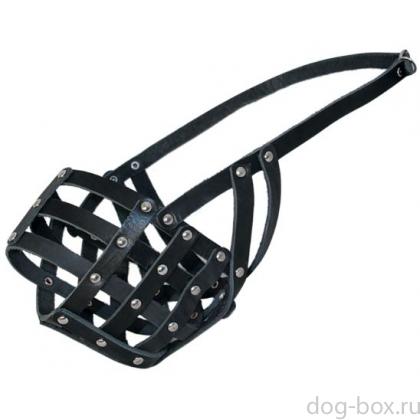 Намордник кожаный №5, 18*12*18см-0