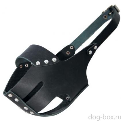 Намордник кожаный универсальный №4, 18*8*13,5см-0