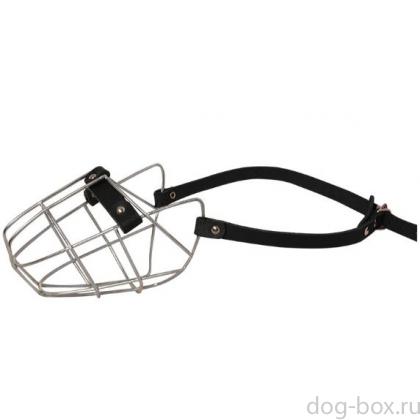 Намордник металлический №2 (бультерьер) 17,5*12*12см-0