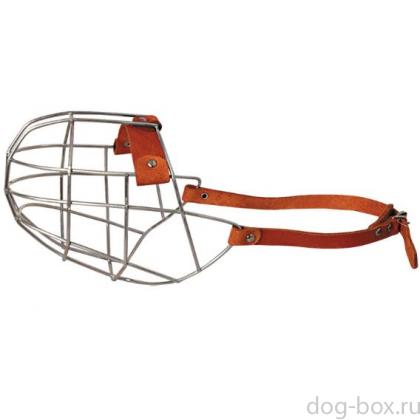 Намордник металлический №5 (овчарка-кобель) 19*12,5*14,5см-0