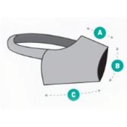 Намордник нейлоновый №0, 19*2,5*6см-2