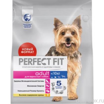 Сухой корм  для собак мелких и миниатюрных пород старше года, с курицей-0