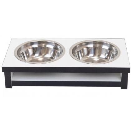 Кормушка для животных, двойная ламинат Домино-4