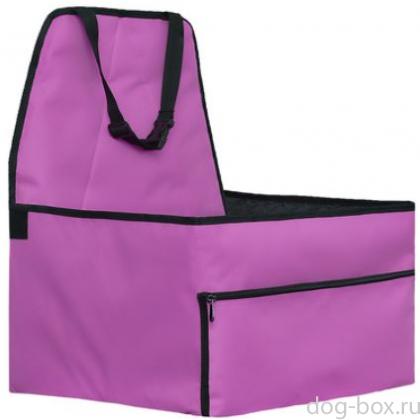 Автокресло "Амбер" для животных 61*44*30см, сиреневое-0