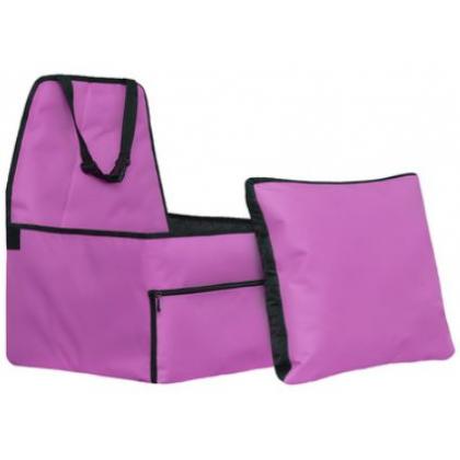 Автокресло "Амбер" для животных 61*44*30см, сиреневое-1