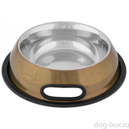 Миска "Кастор", золотая, 0,23л-0