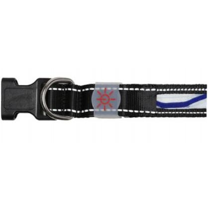 Светодиодный ошейник "Фэйм", синий, размер L, 2,5x60см-2