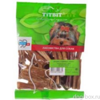 Лакомство для собак Кишки говяжьи мини - мягкая упаковка-0