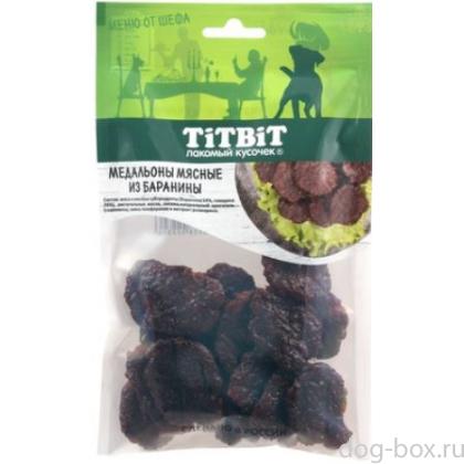 Лакомство для собак Медальоны мясные из баранины Меню от Шефа-0