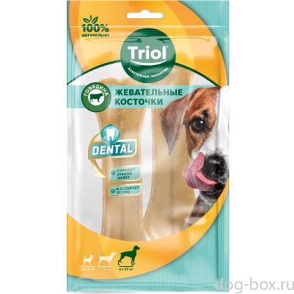 Косточки жевательные DENTAL, 16см (уп.2шт.)-0