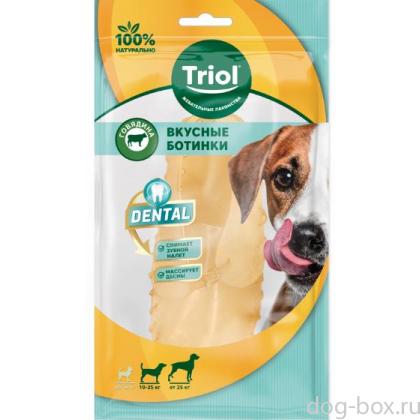 Ботинок вкусный для собак DENTAL, 13,5см-0