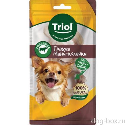 Трахея говяжья "Мини-колечки" для мини-собак-0