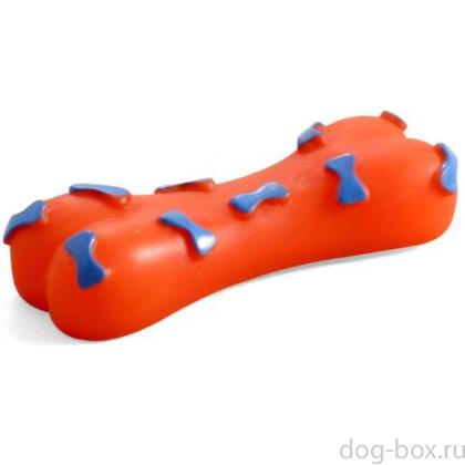 Игрушка для собак из винила "Кость-мини", 9,5см-0