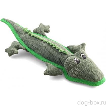 Игрушка для собак мягкая "Крокодил", 39см-0
