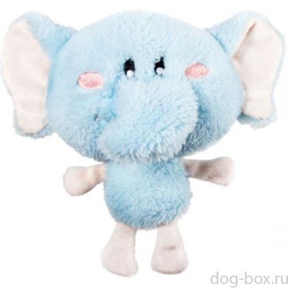 Игрушка для щенков мягкая "Слоник" (серия PUPPY) 15*18см-0