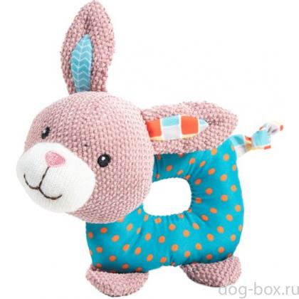 Игрушка для щенков мягкая "Зайка" (серия PUPPY) 17,5см-0