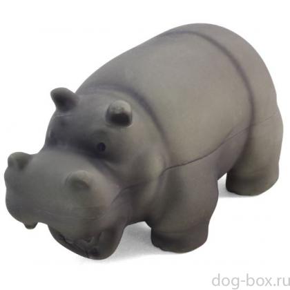 Игрушка для собак из латекса "Бегемот", 15см-0