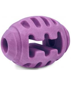 Игрушка AROMA для собак из термопластичной резины "Мяч для регби", 6*8см