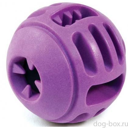 Игрушка AROMA для собак из термопластичной резины "Мяч с ручкой", d8см-0