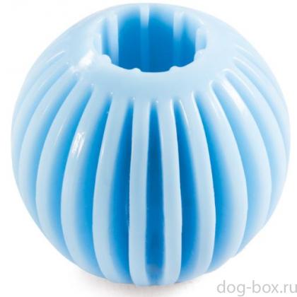 Игрушка для щенков "Мяч голубой" (серия PUPPY) 5,5см-0