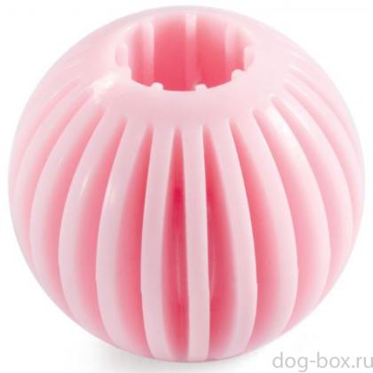 Игрушка для щенков "Мяч розовый" (серия PUPPY) 5,5см-0