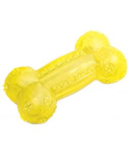 Игрушка для собак из термопластичной резины "Косточка рельефная", 12,5см