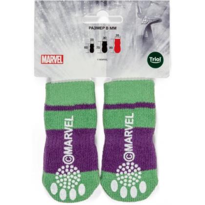 Носки для собак Marvel Халк, размер L, 3,5*9см-1